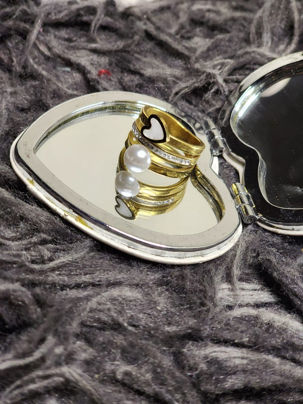 Heart Pearl Band
