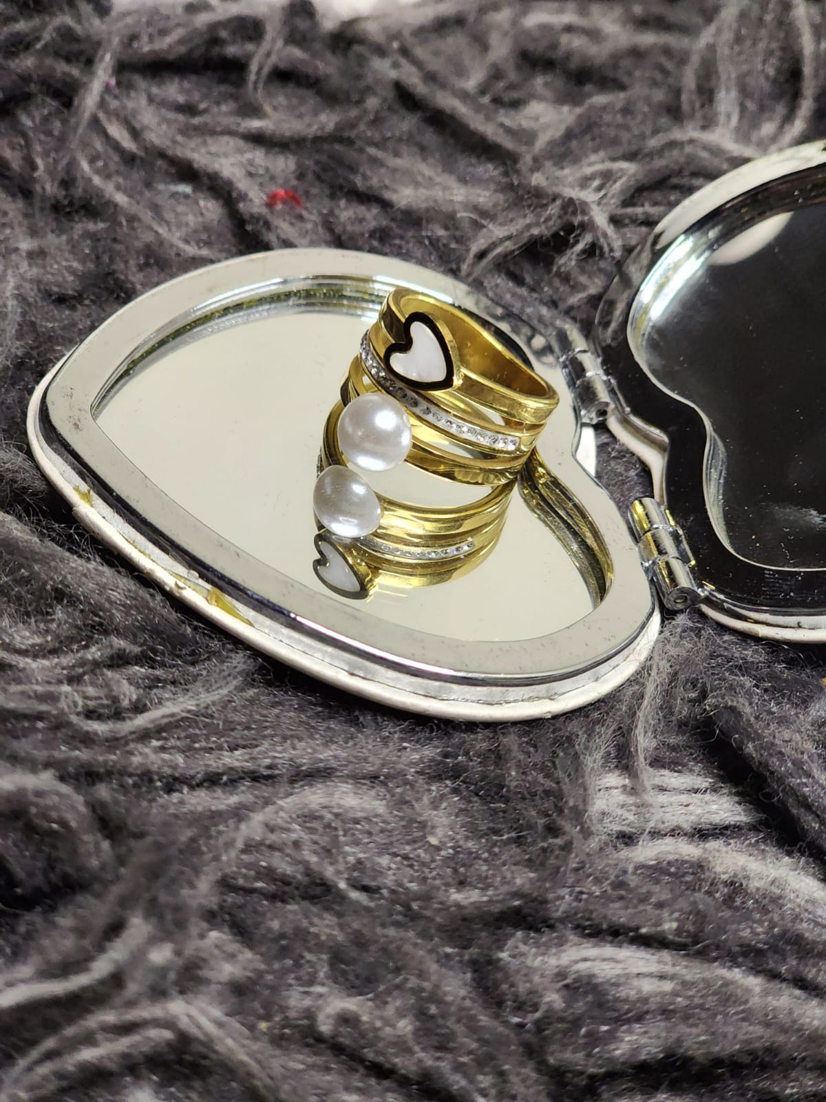 Heart Pearl Band