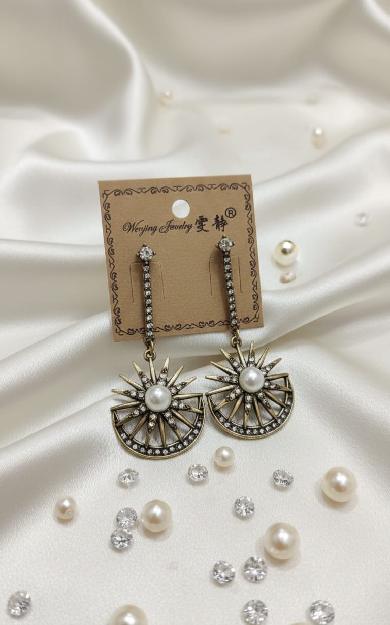 Imported Excellent Quality Oxidised Earrings